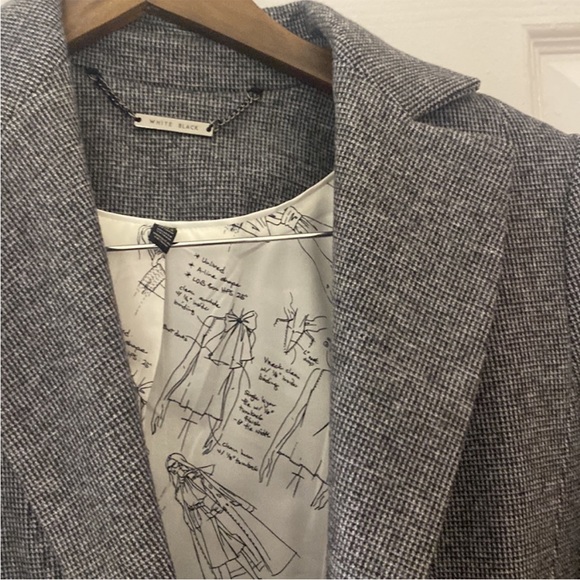 WHBM Mini houndstooth signature blazer Size 4 - Picture 6 of 14